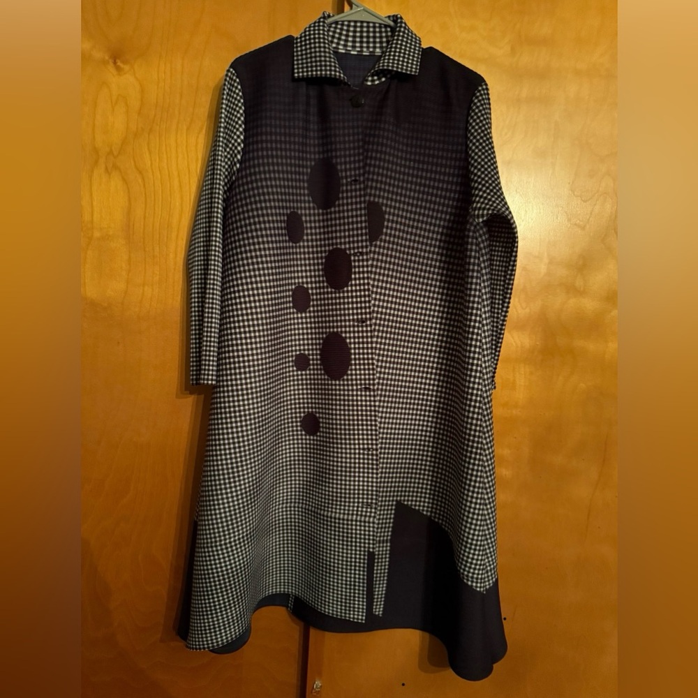 Mini pleated bouncy jacket/dress